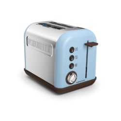 Morphy Richards 222003 Accents 2 Slice Toaster in Azure Blue